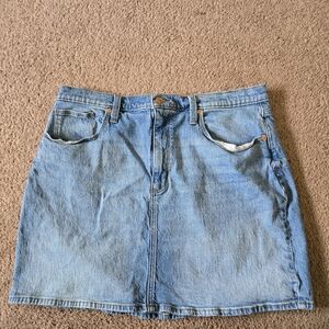 Universal Thread Light Blue Denim Skirt